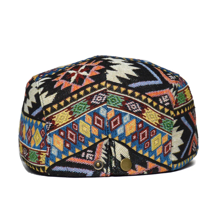 Unisex Vintage Cotton Aztec Pattern Cap