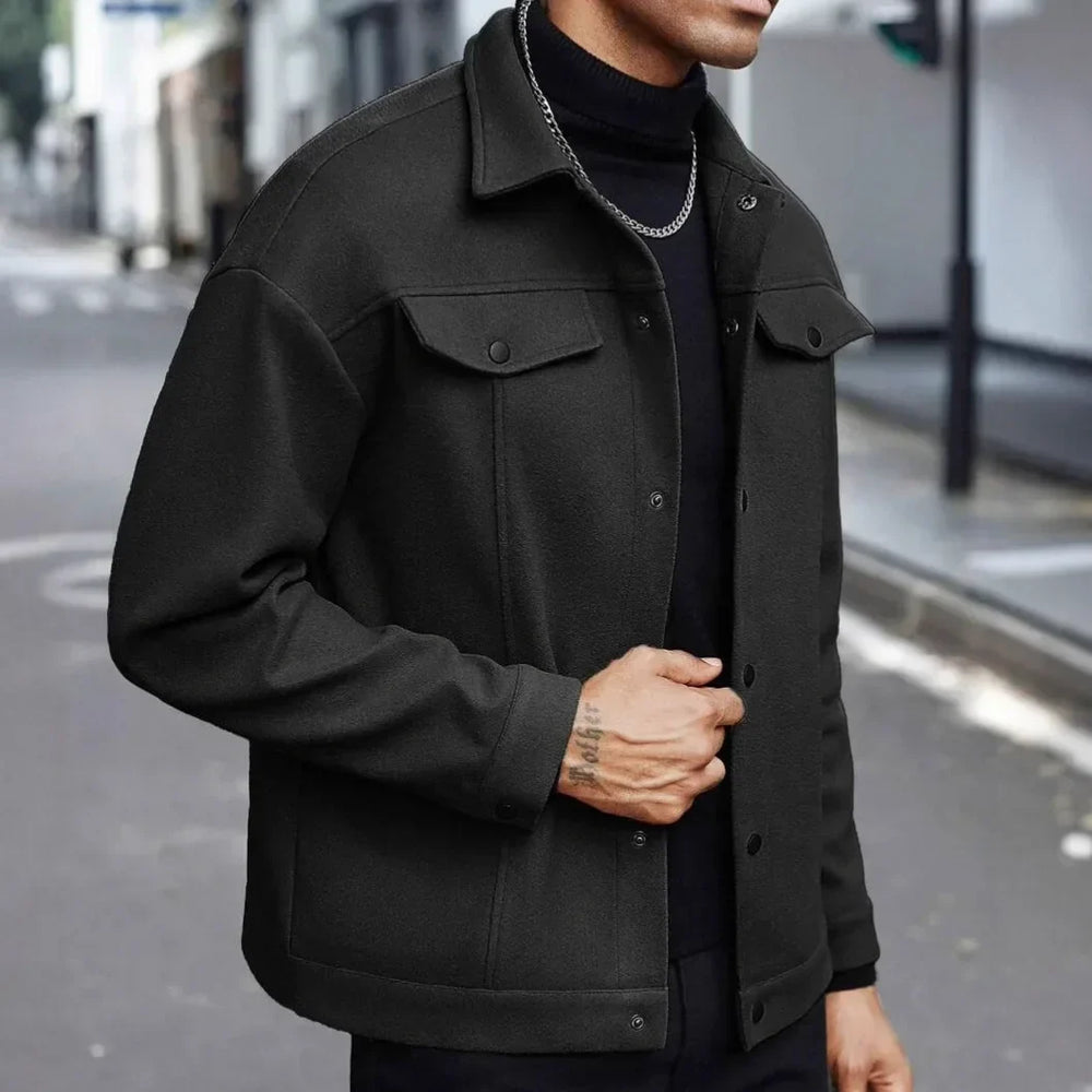 Men's Classic Wool Blend Jacket
