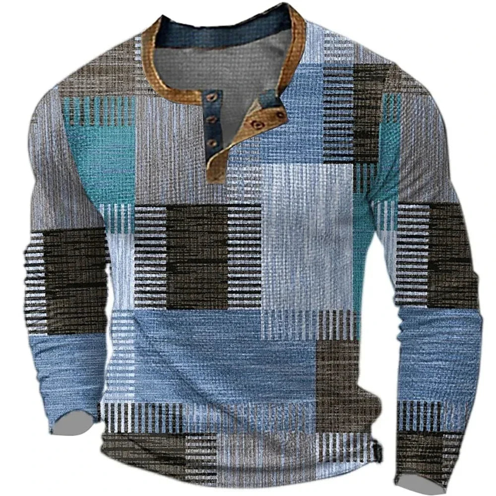 Men's Classic Cotton Long Sleeve Shirt
