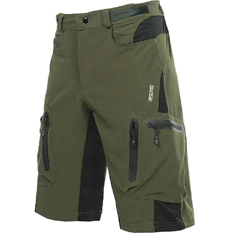 Men's Rugged Cotton Multi-Pocket Cargo Shorts
