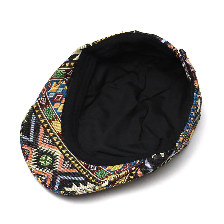 Unisex Vintage Cotton Aztec Pattern Cap