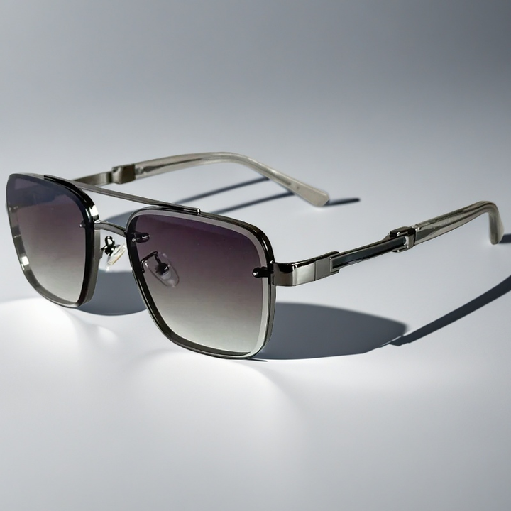 Unisex Classic Squared Frame Summer Sunglasses