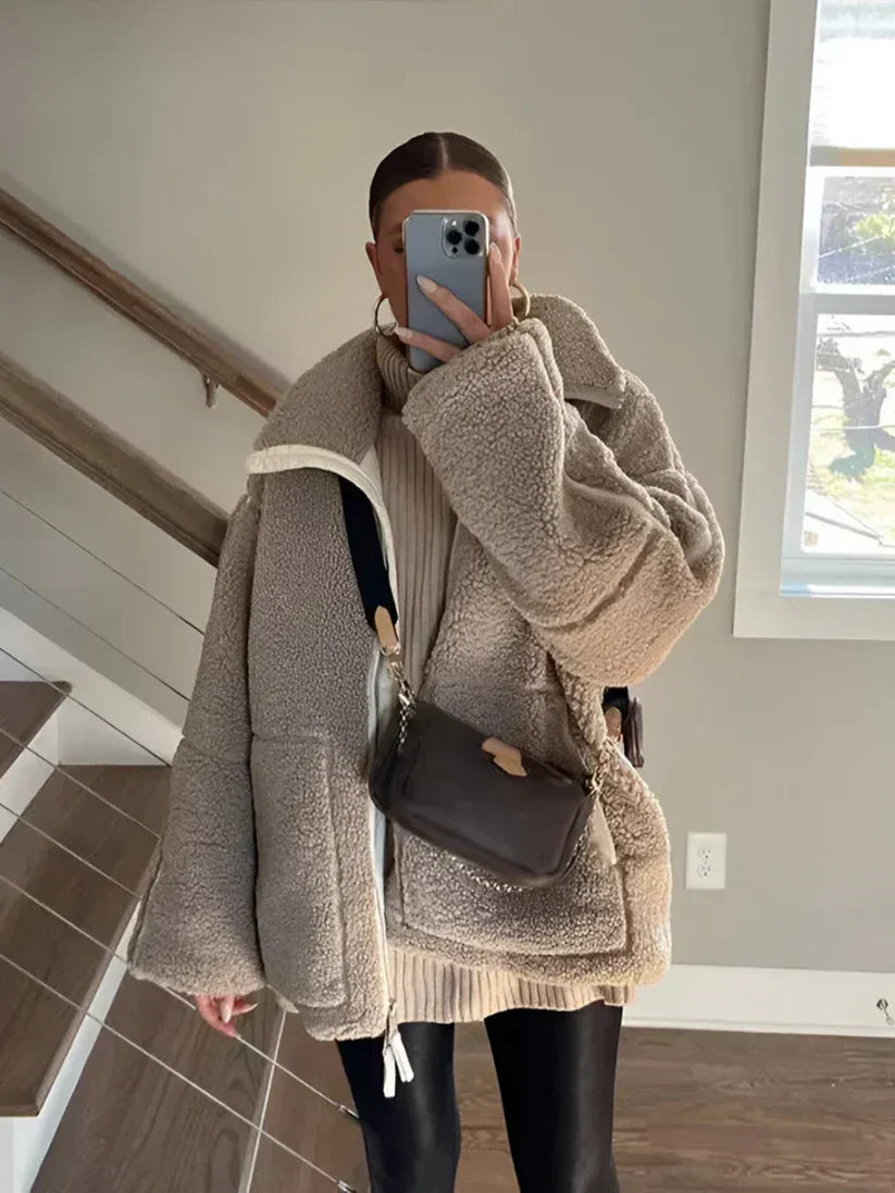 Unisex Casual Oversized Comfort Jacket