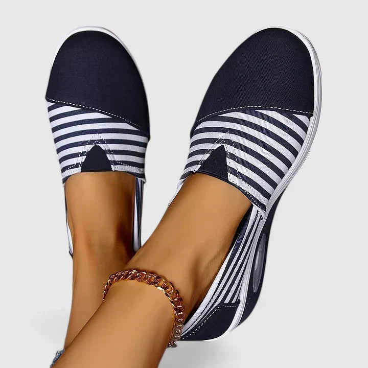 Women's Casual Cushioned Arch Support Walking Sneakers