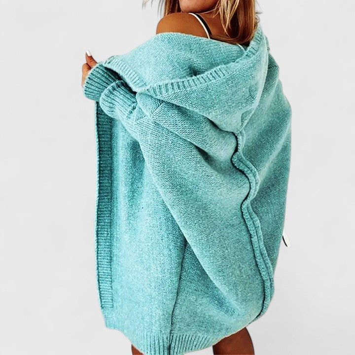 Women's Casual Oversized Knit Cardigan