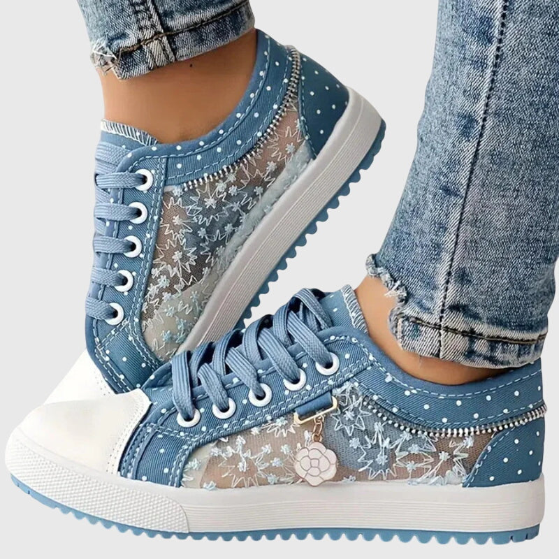 Women's Lightweight Cushioned Mesh Walking Sneakers