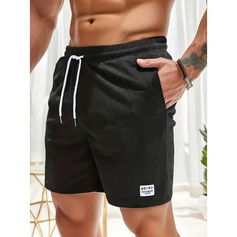 Men's Casual Lightweight Drawstring Summer Shorts