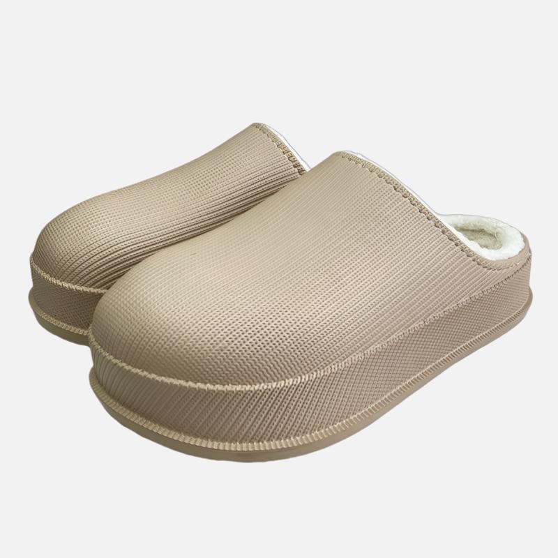 Women's Casual Closed-Toe Slip-On Slippers