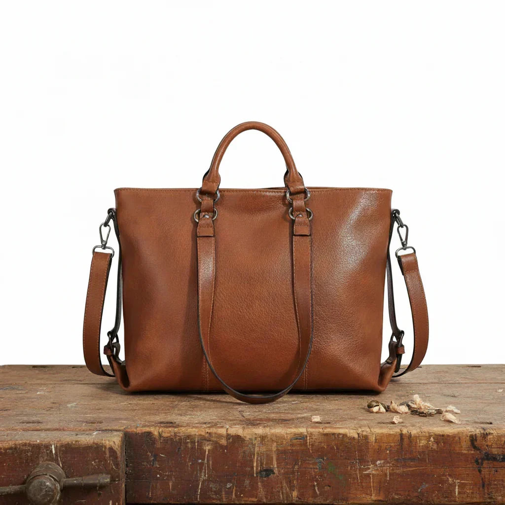 Women's Classic Vintage Leather Shoulder Bag