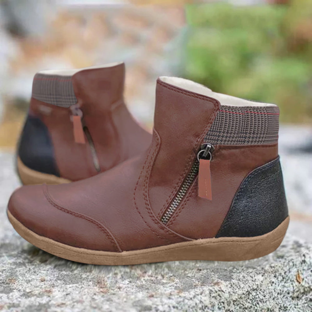 Men's Casual Leather Supportive All-Weather Boots
