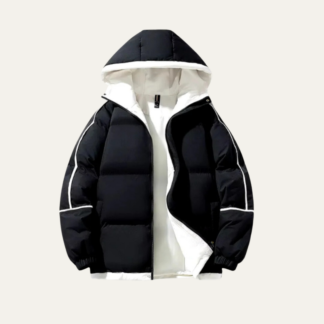 Women's Casual Insulated Waterproof Hooded Winter Coat