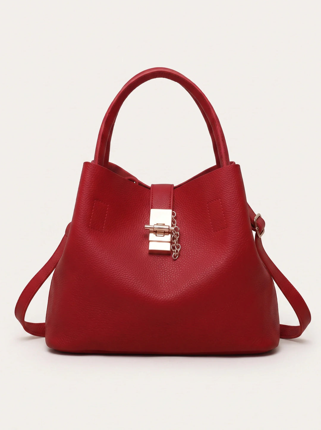 Women's Casual Leather Slouchy Hobo Shoulder Bag