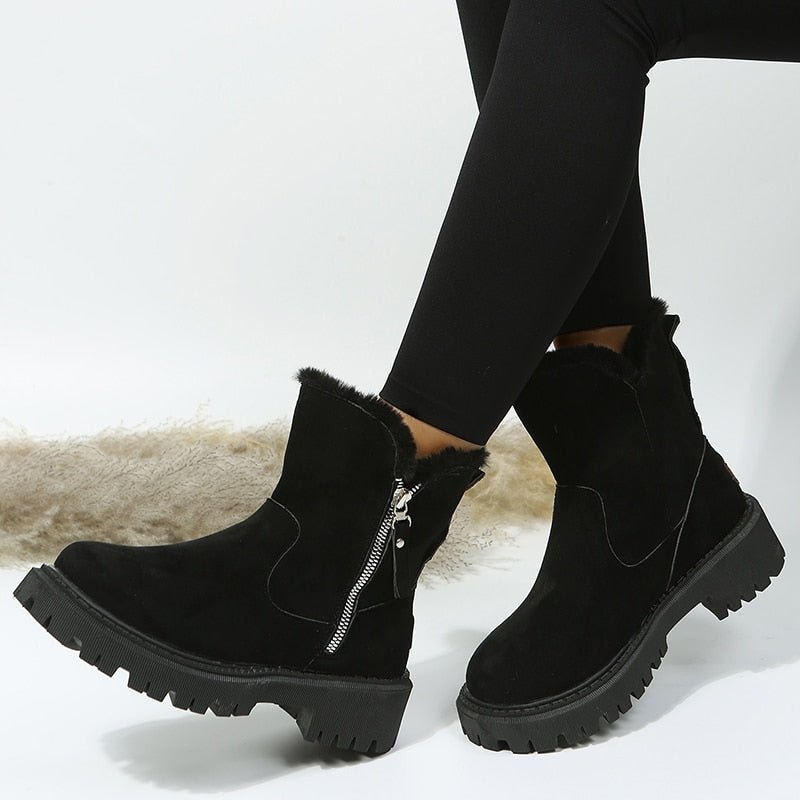 Women's Stylish Faux Fur Winter Boots