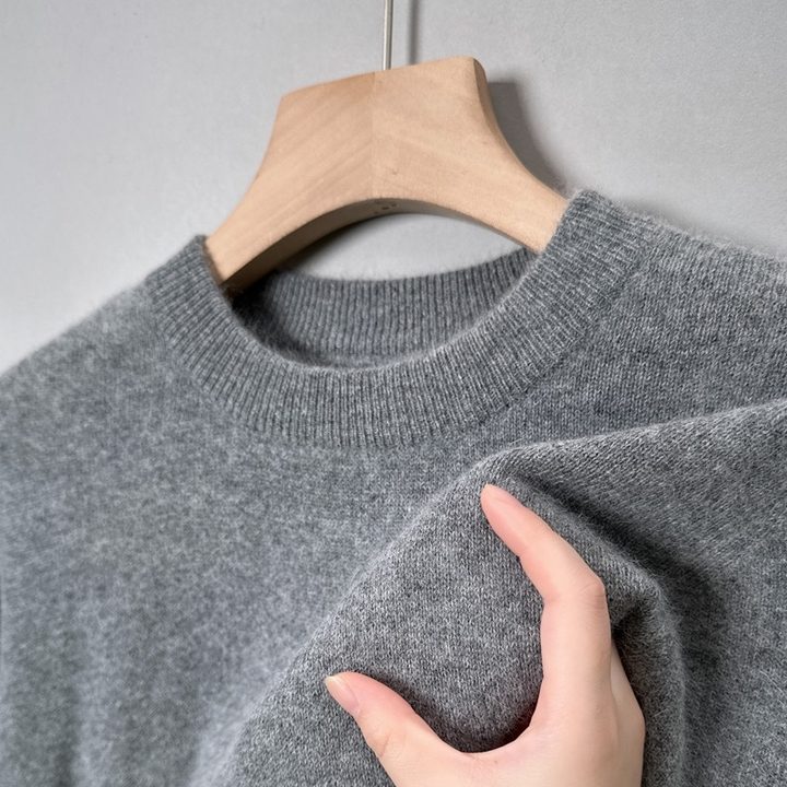 Unisex Casual Cotton Blend Comfort Sweater