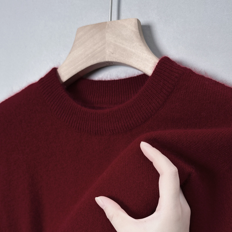 Unisex Casual Cotton Blend Comfort Sweater