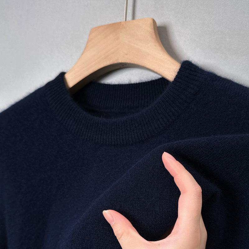 Unisex Casual Cotton Blend Comfort Sweater