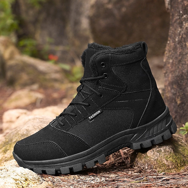 Men's Rugged Leather Trail Boots