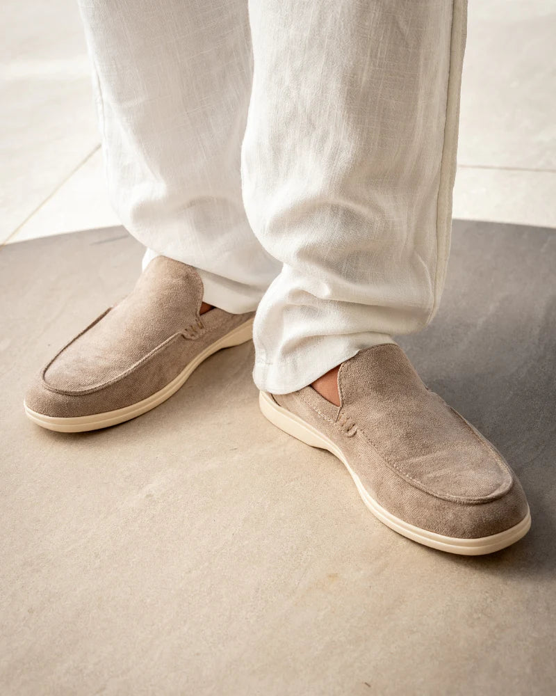 Men's Casual Slip-On Leather Shoes