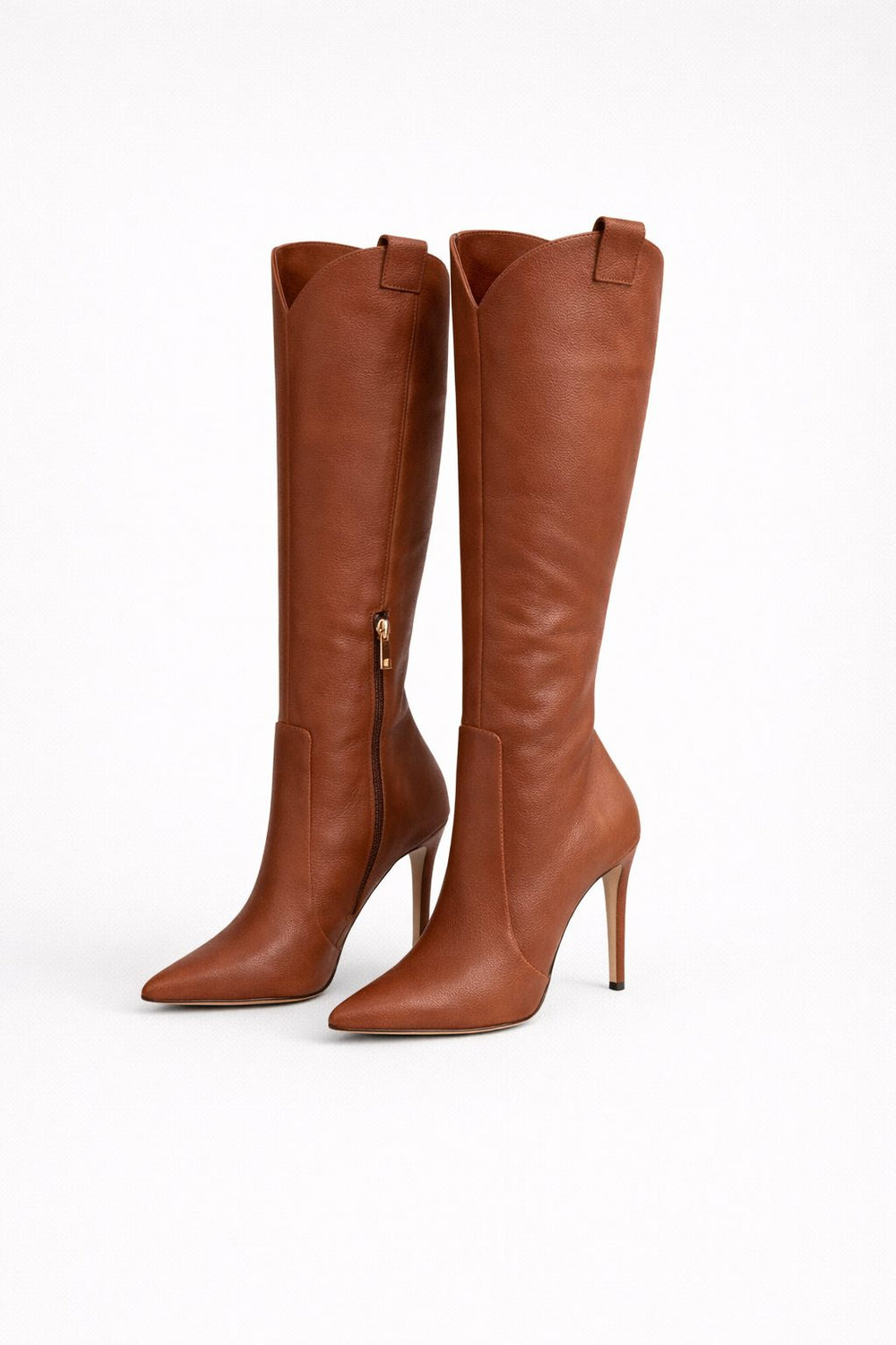 Women's Stylish Suede Knee High Pointed Toe Boots