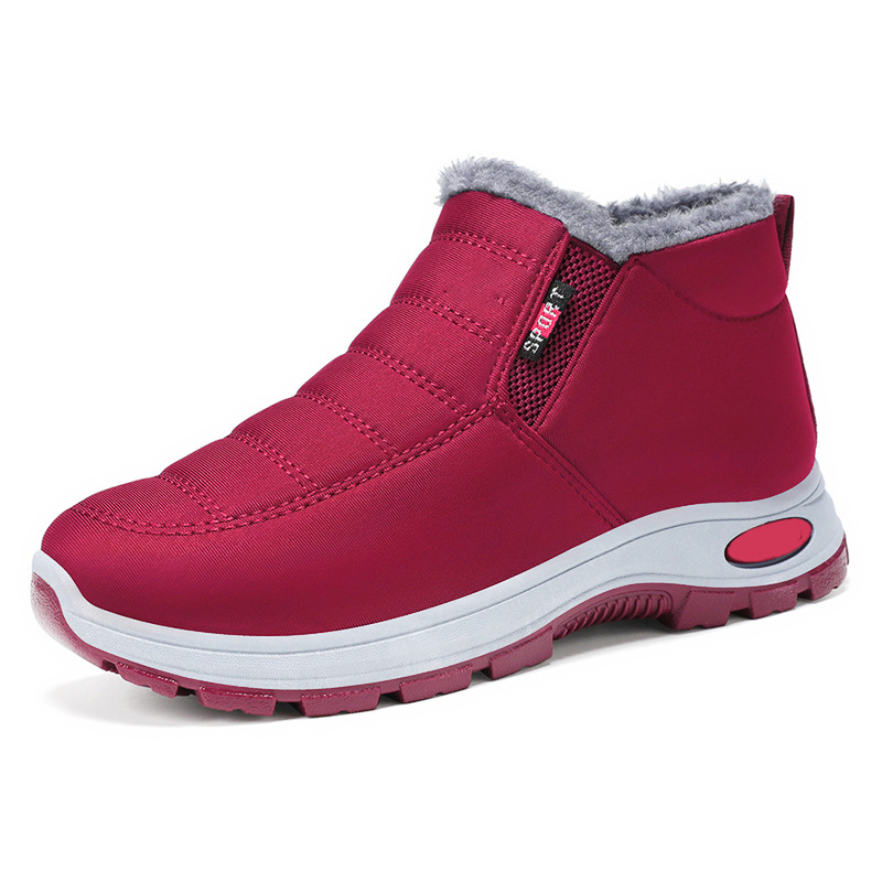 Women's Stylish Insulated Leather Ankle Boots