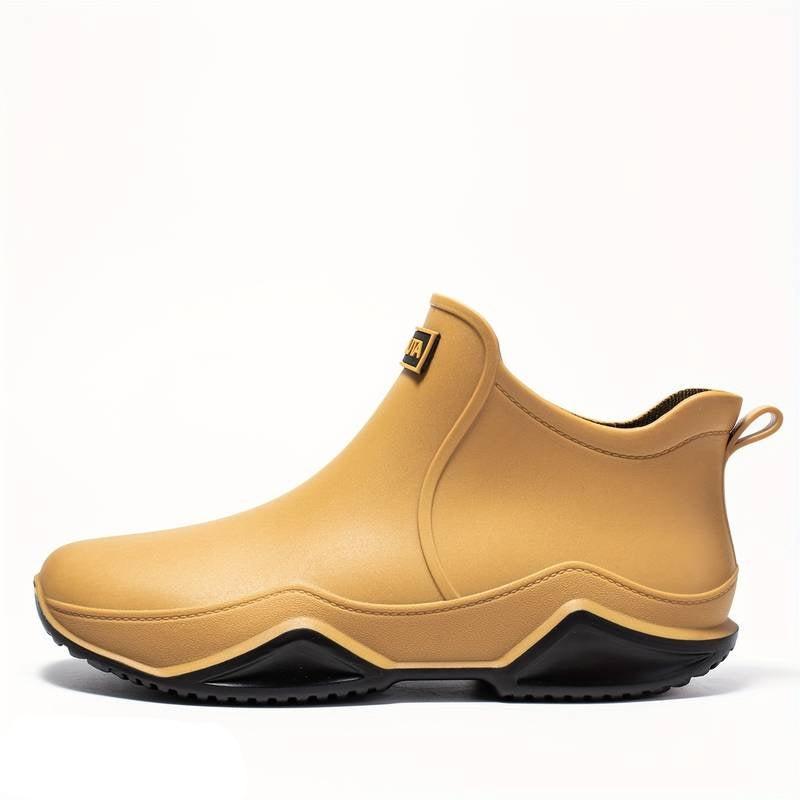 Women's Stylish Thick Sole Leather Ankle Boots