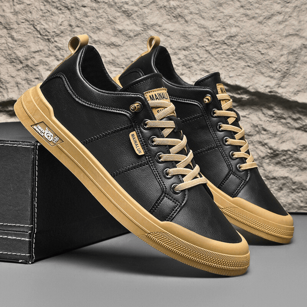Men's Casual Comfortable Leather Everyday Shoes