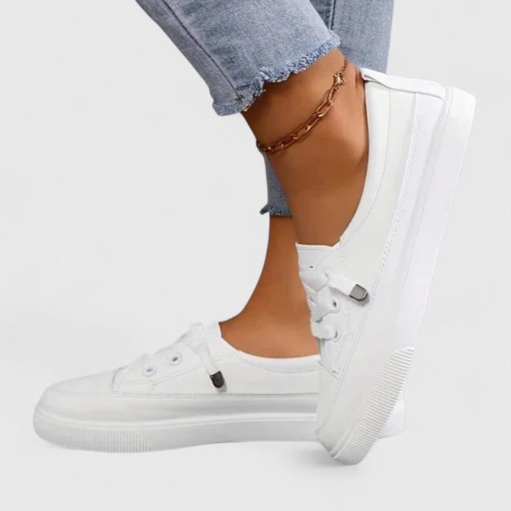 Women's Casual Canvas Lace-Up Sneakers