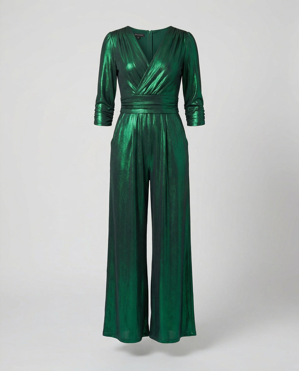 Women's Elegant Wide Leg Wrap Jumpsuit